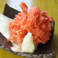 紅しょうがの天ぷら
