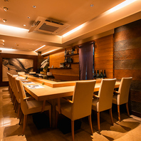 誰とでも楽しめる上質な空間