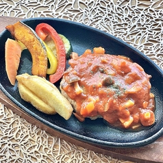 ガリトマソースハンバーグ