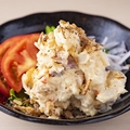 料理メニュー写真&nbsp;おやじが作ってたサラダ