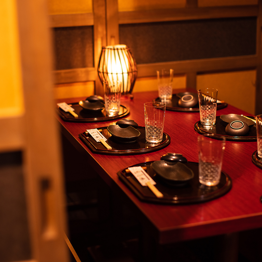 女子会・誕生日・合コンにもオススメ！完全個室完備！当店こだわりの旬の味覚をご堪能あれ♪