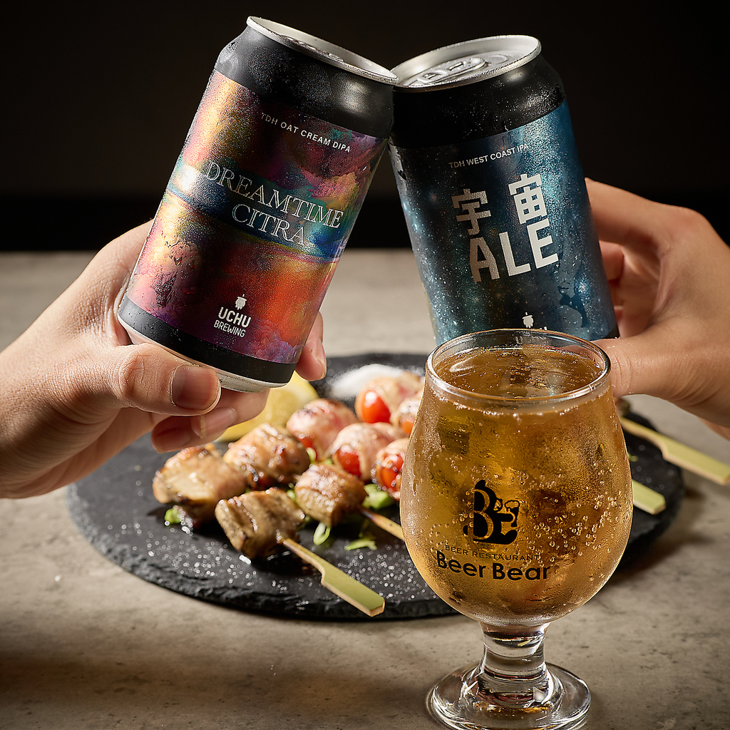 人気のクラフトビールで乾杯！希少な銘柄と絶品料理のペアリングを心ゆくまで楽しめます。