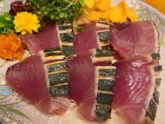 かつお燻製藁焼き