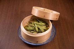 蒸し枝豆