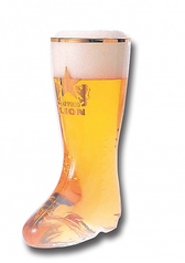 【2階限定】サッポロ生ビール(黒ラベル)ブーツグラス!
