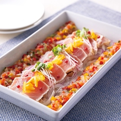 びんちょう鮪のミキュイ 柚子風味