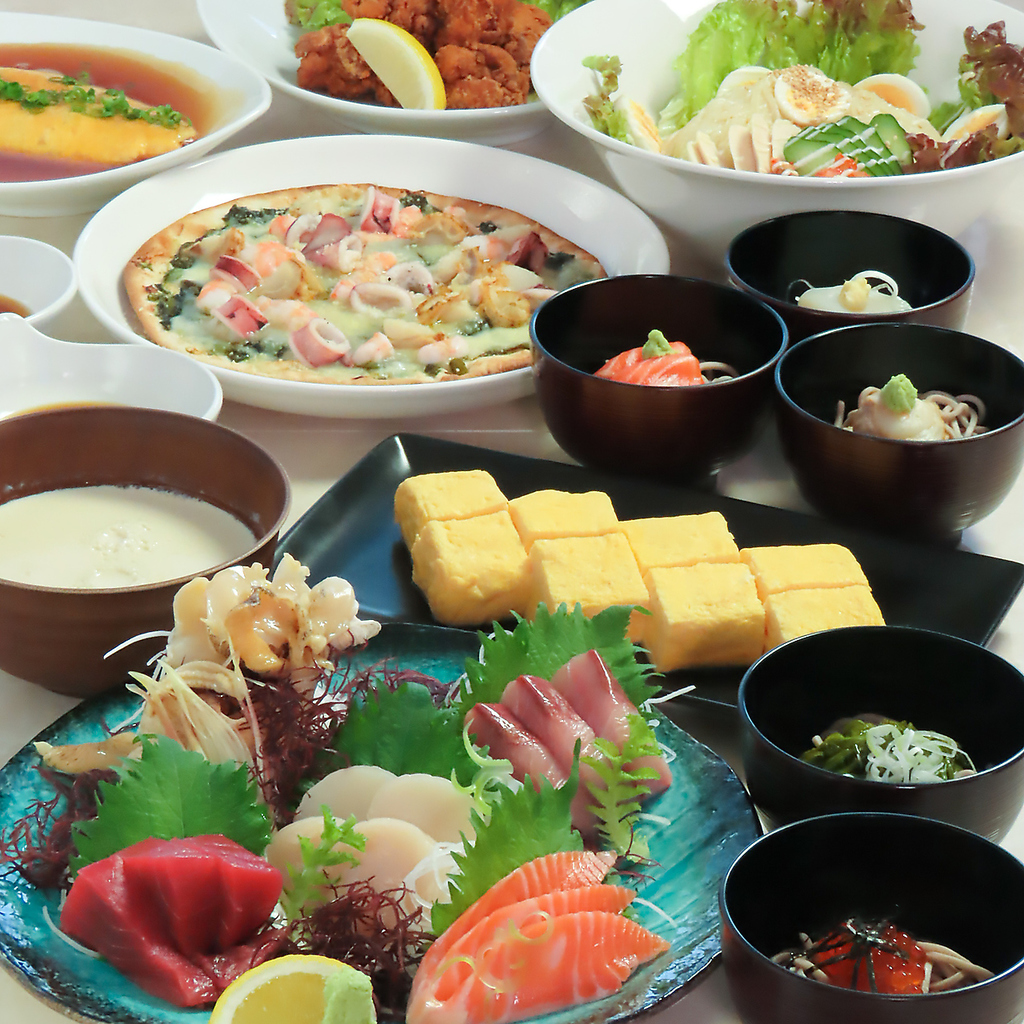 ご宴会コースは飲み放題付きで4000円～ご用意しております。