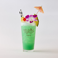 ハワイ気分が楽しめる♪シグネチャーカクテルが豊富