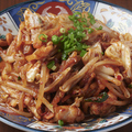 料理メニュー写真&nbsp;鶏キムチ炒め