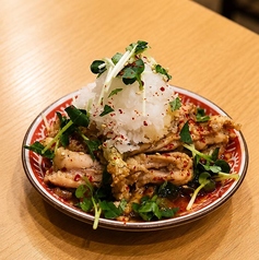 鶏せせりの鬼おろしポン酢