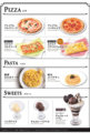 料理メニュー写真&nbsp;ピザ/パスタ/デザート