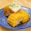 料理メニュー写真 揚げもろこしバター