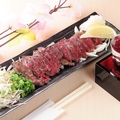 料理メニュー写真&nbsp;黒毛和牛イチボたたき