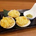 料理メニュー写真&nbsp;はまぐりの霜降り刺身 (3ヶ)