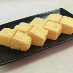 岩手県産の卵を使用している出汁巻き玉子はふわふわ食感♪