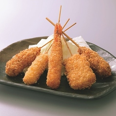 串カツ盛り合せ