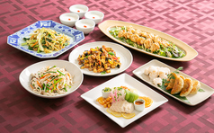 中国料理 マンダリンキャップ ウィシュトンホテル ユーカリのコース写真