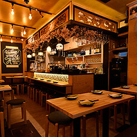 デートやお一人様に最適！特別なカウンター席