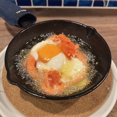 オススメ!明太子とたまごのアヒージョ