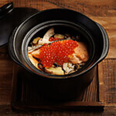 鮭といくら土鍋