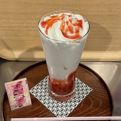 アイスいちご/ラズベリー ラテ