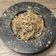 エゴマクリームパスタ