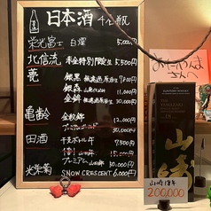 厳選された日本酒たち