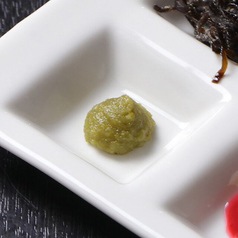 最初にご提供する薬味五種