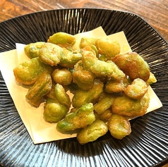 空豆の唐揚げ
