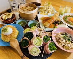 野菜巻き串屋 ツバメのコース写真
