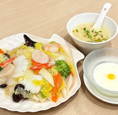 海鮮塩焼きそばセット