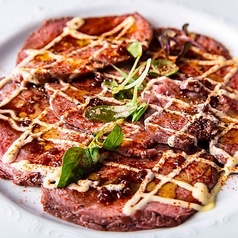 牛肉のカルパッチョ