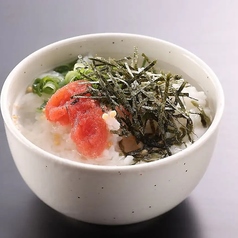 めんたい茶漬け/梅茶漬け