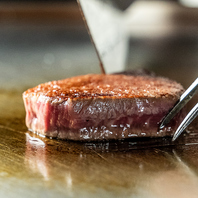 A5ランクのステーキをメインに旬の料理を堪能するプラン