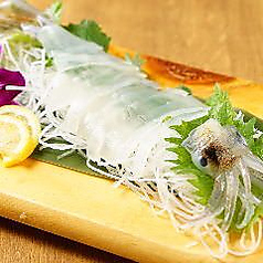 【うまか名物】泳ぎイカ造り 10g