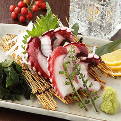 北海道産たこ刺身