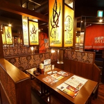 仕切りがあるので半個室風♪お仕事帰りもお気軽に！