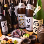 日本酒の銘柄にこだわっております！めずらしいお酒を取り揃えております。