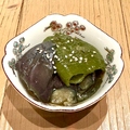 料理メニュー写真&nbsp;茄子とピーマンの揚げ浸し