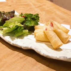 モッツァレラのチーズ春巻