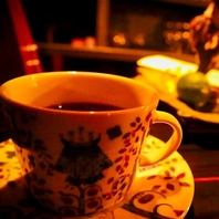 【味覚・視覚で堪能】自家焙煎珈琲と10種以上の紅茶