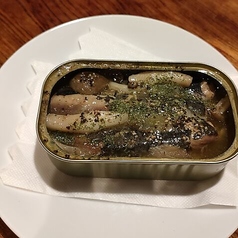 オイルサーディン缶アヒージョ風