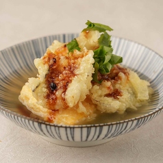 穴子とだし巻き玉子の揚げ出し