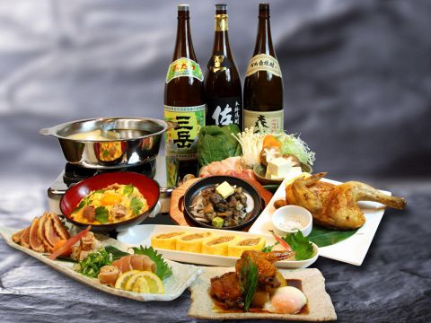 主役は『鶏』　焼く、煮る、蒸す、刺す、深く、濃く、力強い美味しさを味わって下さい