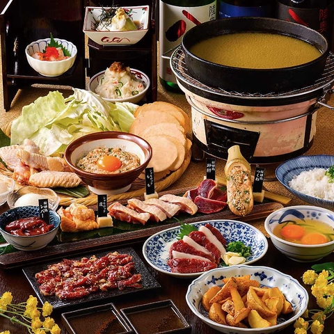 青森県産の地鶏「シャモロック」と馬肉専門店。個室は8～12名様まで