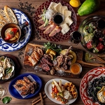 アジア各国の人気料理とフレンチのエッセンスを加えたアジアンビストロ料理♪メインのお肉料理も沢山