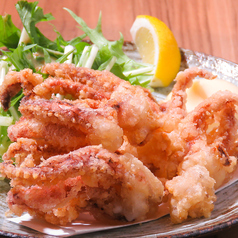 イカ下足唐揚げ