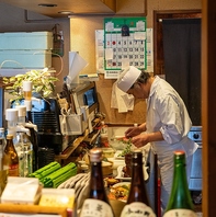 京都の老舗料亭で腕を磨いた居酒屋てつ。