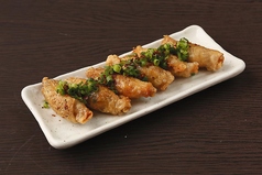 鶏皮揚げ餃子
