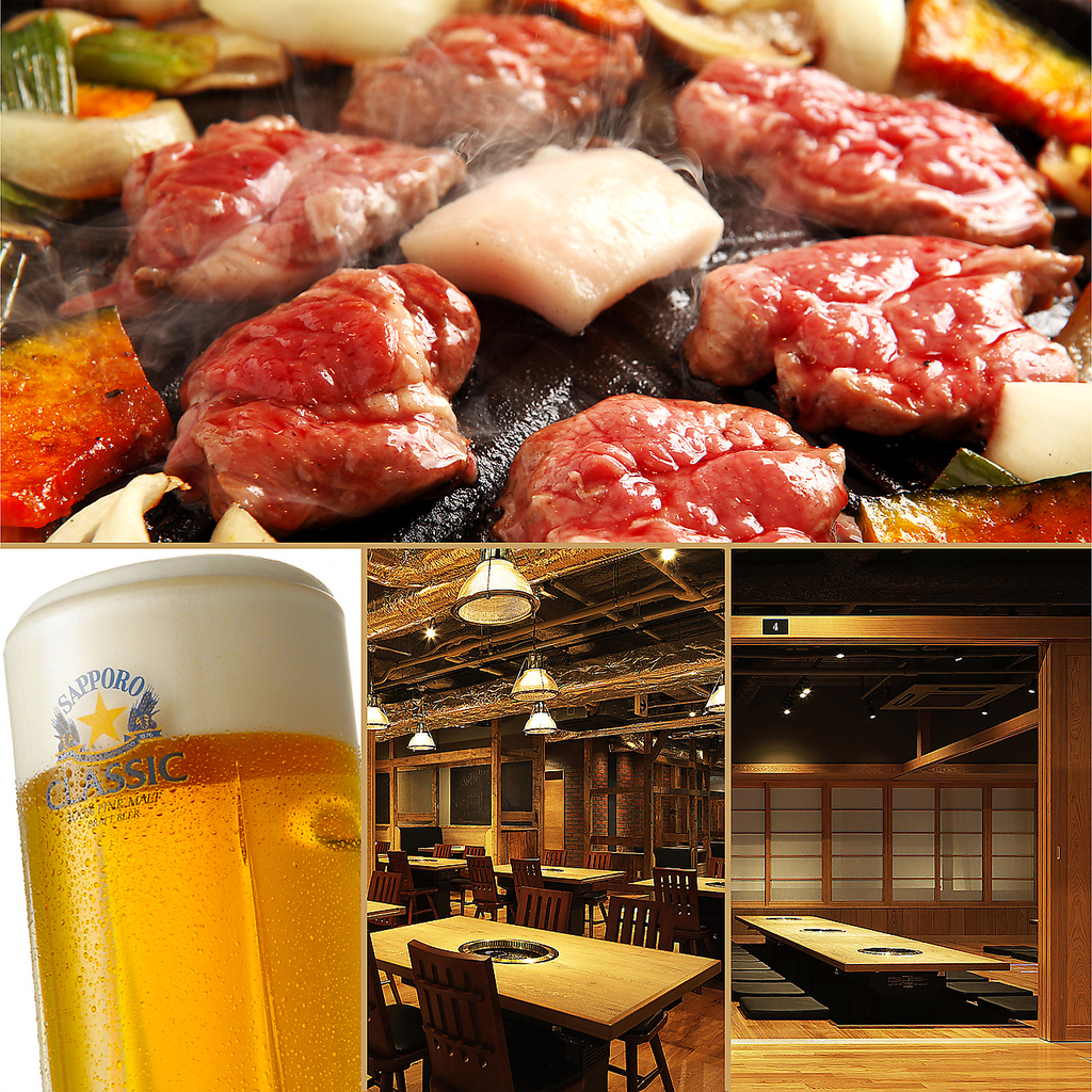 鮭ちゃんちゃん焼き、ザンギ、鮭いくら飯など北海道のご当地メニューを豊富にご用意！